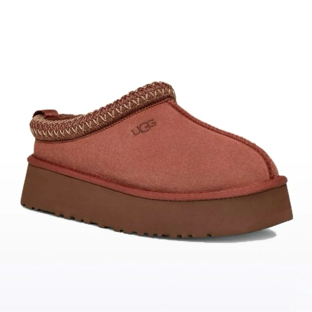 Brand New UGG Tazz “Red Jasper” Women's Platform Slippers 1122553-RDJ - Picture 3 of 11